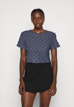 KATHRIN - T-shirt con stampa - dark blue denim