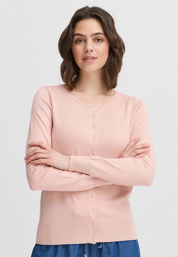 FRZubasic - Cardigan - rose smoke