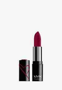 NYX Professional Makeup SHOUT LOUD SATIN LIPSTICK czerwony
