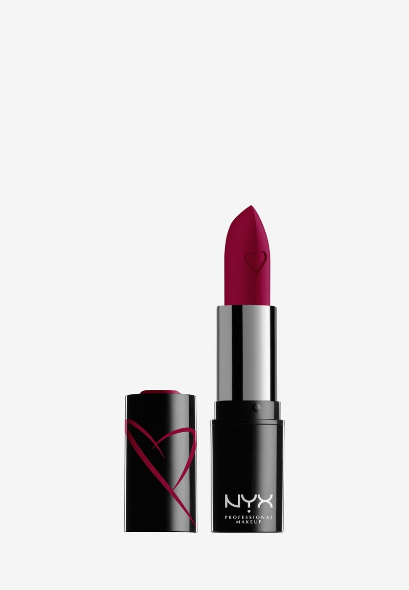 NYX Professional Makeup SHOUT LOUD SATIN LIPSTICK czerwony
