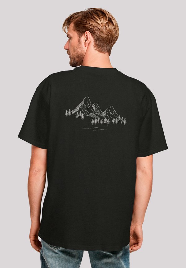 MOUNTAIN - T-Shirt print - schwarz