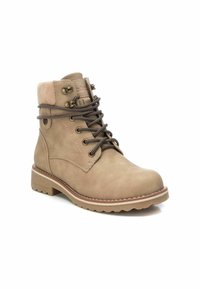 Refresh Botines con plataforma - beige