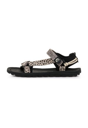 mtng, SANDALIAS BAREFOOT - Sandalias de senderismo - black