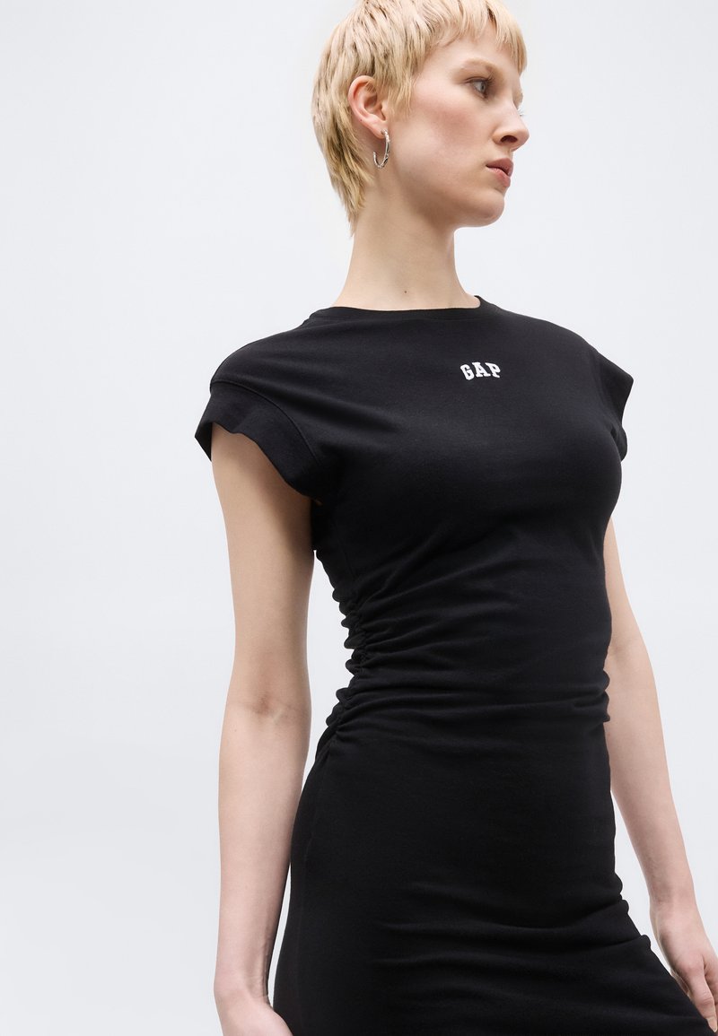 Gap Tall LOGO TEE - Jersey dress - true black/black - Zalando.ie