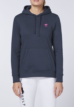 Polo Sylt NORMALE PASSFORM - Kapuzenpullover -  total eclipse