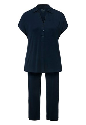 Ulla Popken SET - Pijama - night blue