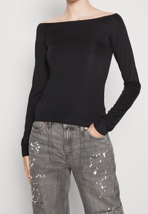 Long sleeved top - black