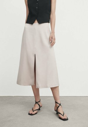 A-linjainen hame - beige