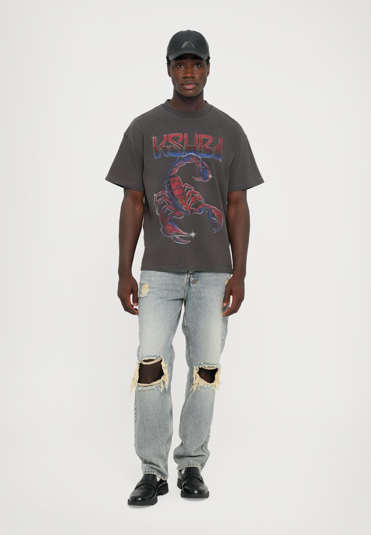 Ksubi EKCESS TEE - Print T-shirt - black - Zalando.co.uk Ksubi EKCESS TEE - Print T-shirt - black - Zalando.co.uk