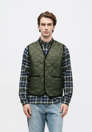 MODERN QUILTED - Weste - olive