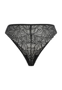 Erlich Textil FLUID HIGH WAIST BRAZIL - String - schwarz