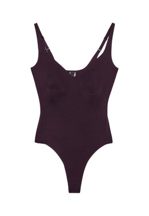 Stradivarius, COMPRESSOR BODYSUIT - Débardeur - purple