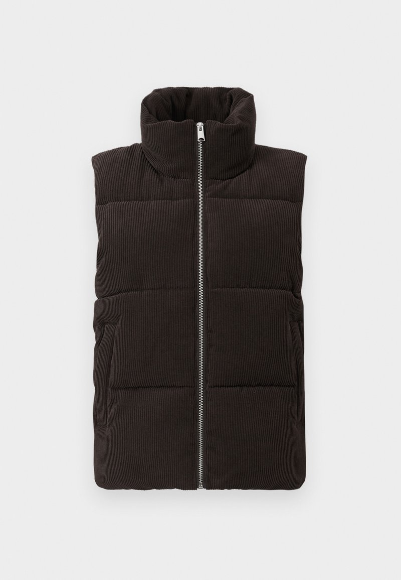 Vero Moda Bodywarmer donkerbruin Vero Moda Bodywarmer donkerbruin