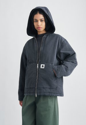 HOODED MITCH JACKET - Veste mi-saison - black dusky