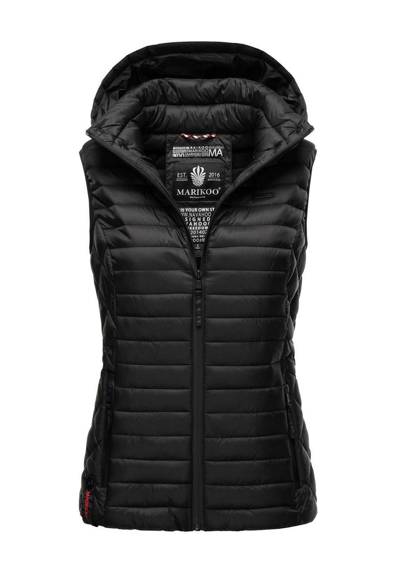 Marikoo - HASENPFOTE - Bodywarmer - black, Vergroten