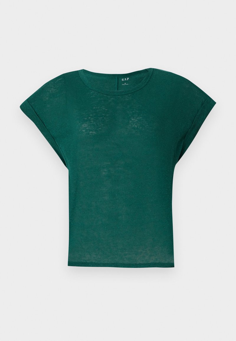 GAP T-shirt basic donkergroen GAP T-shirt basic donkergroen