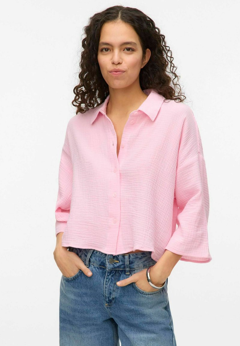 Vero Moda VMNATALI - Overhemdblouse - roseate spoonbill