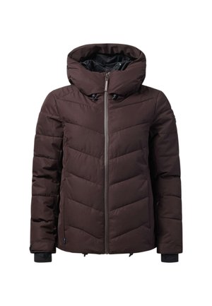 Swedemount, CERVINIA PUFFER SKI JACKET W - Veste de ski - dk.brown