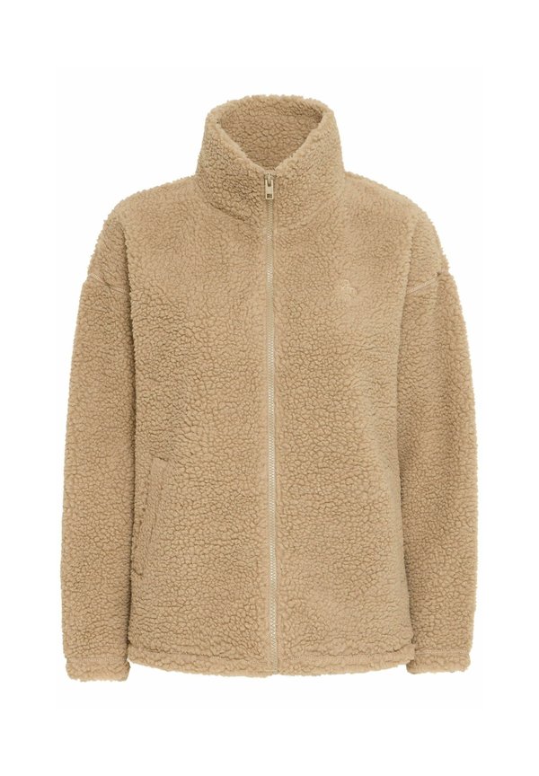 OXTOVINE TEDDY - Fleece jacket - dune3