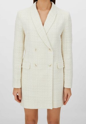 Halflange jas - white