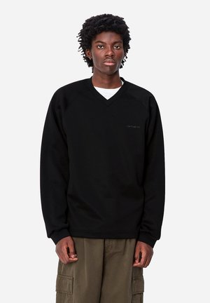 BOLAN V-NECK - Sweatshirt - black