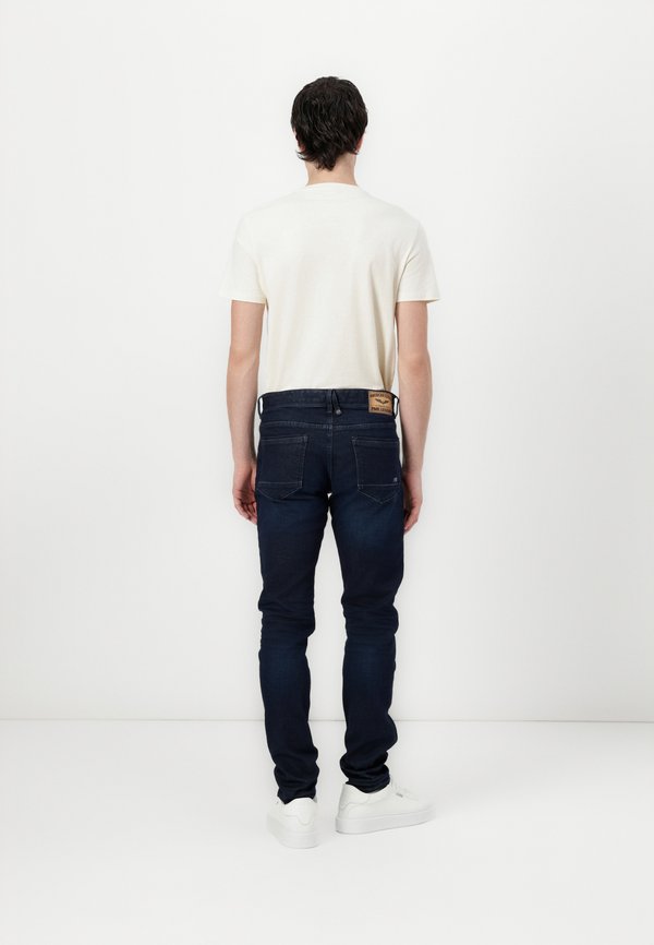 TAILWHEEL - Slim fit jeans - dark denim shade2