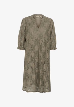 Culture, CUOLU SHORT SLEEVE - Hverdagskjole - dusky green