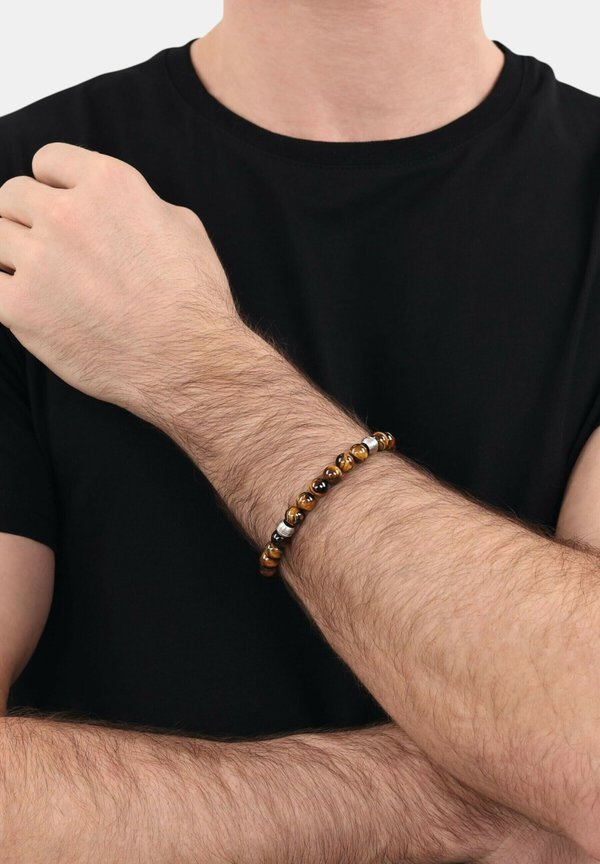 TIGERAUGE - Armband - braun