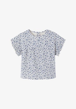 Vertbaudet, MIT VOLANTS - T-Shirt print - marine
