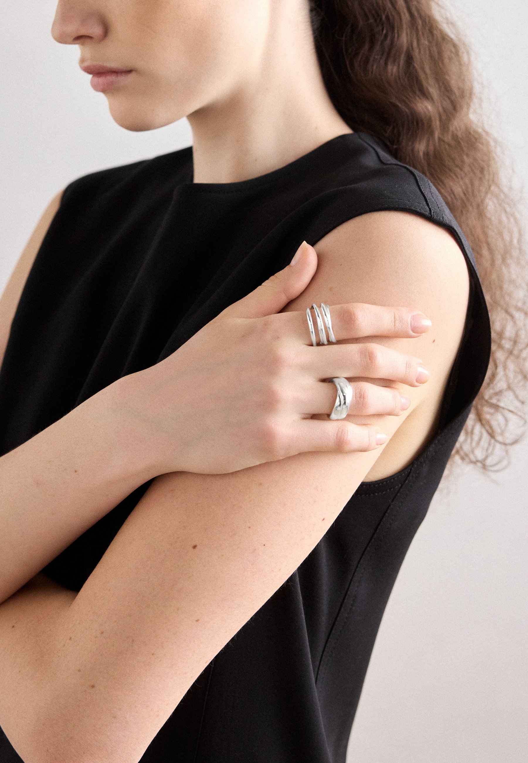 Anna Field PACK Bague silver-coloured/argenté