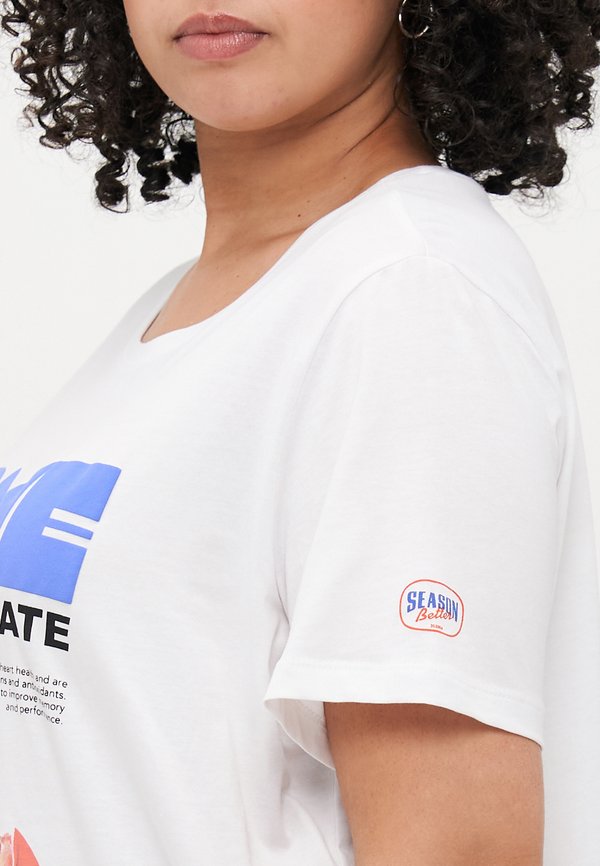 CARJAX LIFE O NECK BOXY TEE  - Print T-shirt2