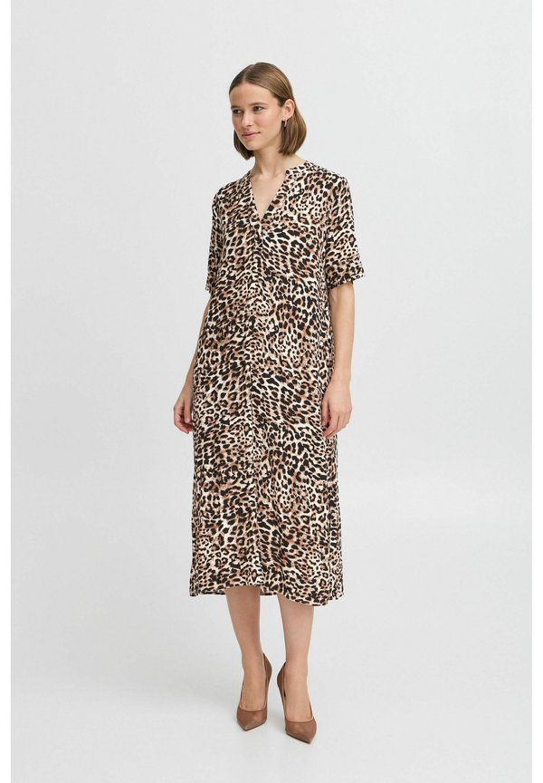 BYMMMJOELLA - Freizeitkleid - birch leopard