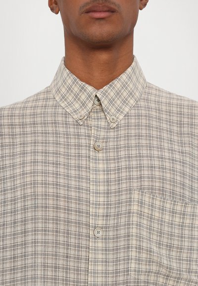 Won Hundred MAZA CHECK - Camisa - white