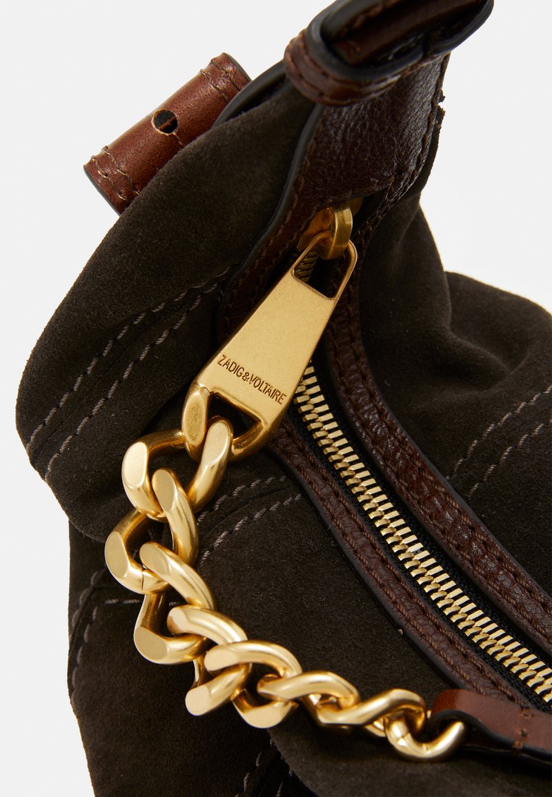 Patchwork Zadig Voltaire Brown Bag Le Cecilia Suede Patchwork Bag