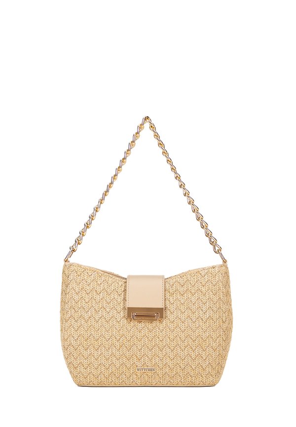 Handtasche - beige