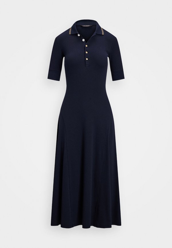 COTTON BLEND POLO DRESS - Jersey dress3