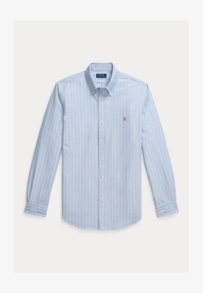 Polo Ralph Lauren CUSTOM FIT STRIPED OXFORD SHIRT - Marškiniai - blue multi