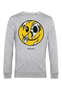 Henry Tiger SKULLEY - Mikina - heather grey