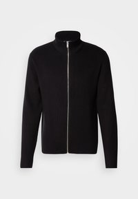 ZIP CARDIGAN - Cardigan - black