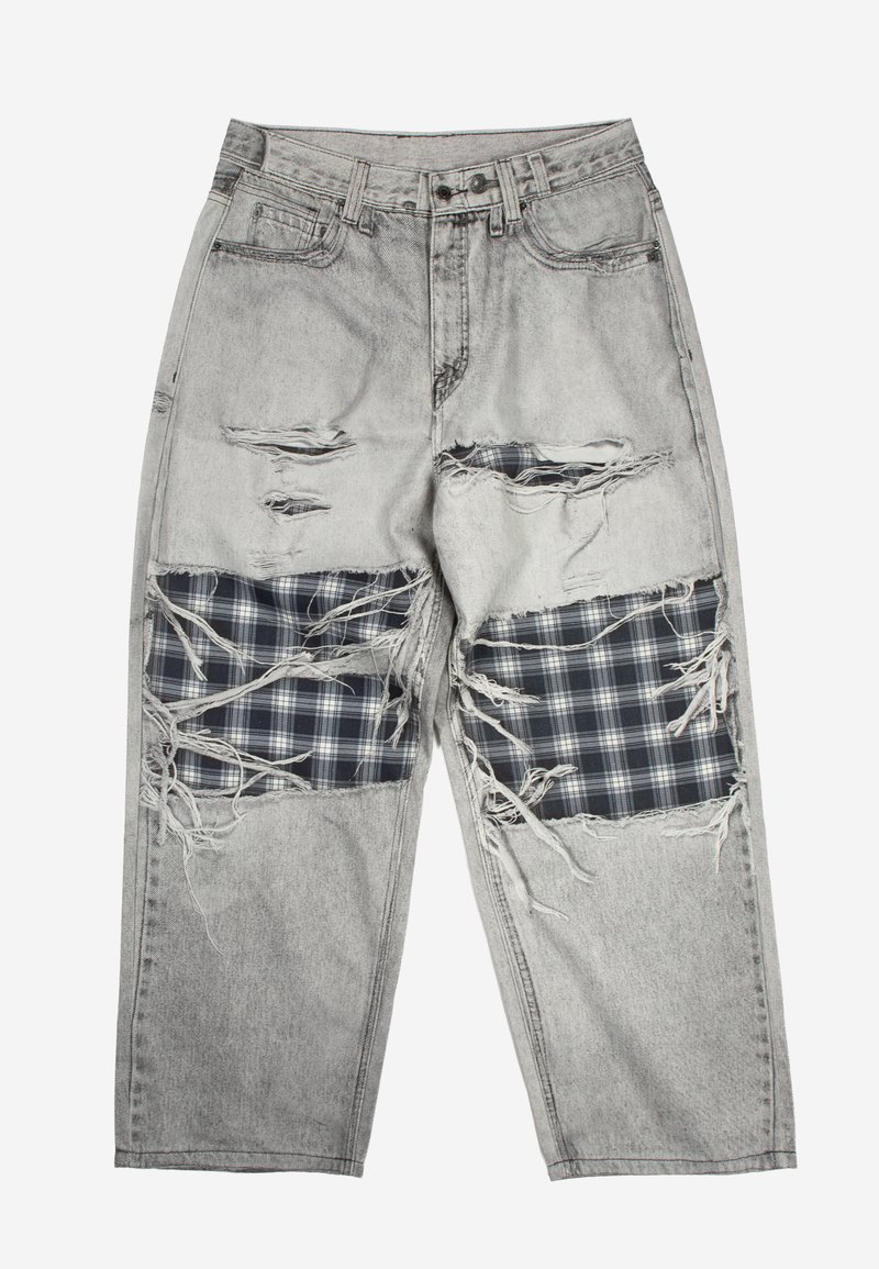 Wasted Paris Wijde jeans grijs denim/greydenim