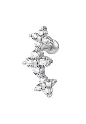 DAISY PIERCING - Einzelner Ohrring - silberfarben