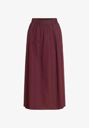 VILA, VISOPHIE HW ANKLE SKIRT - NOOS - Jupe longue - port royale1