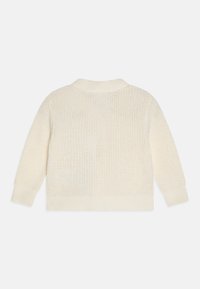GAP NOVELTY GARTER BABY UNISEX - Strickjacke - ivory frost