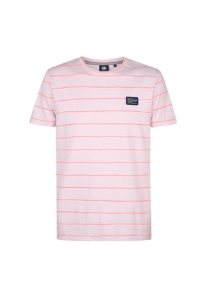 STRIPED  - Print T-shirt - lilac grey