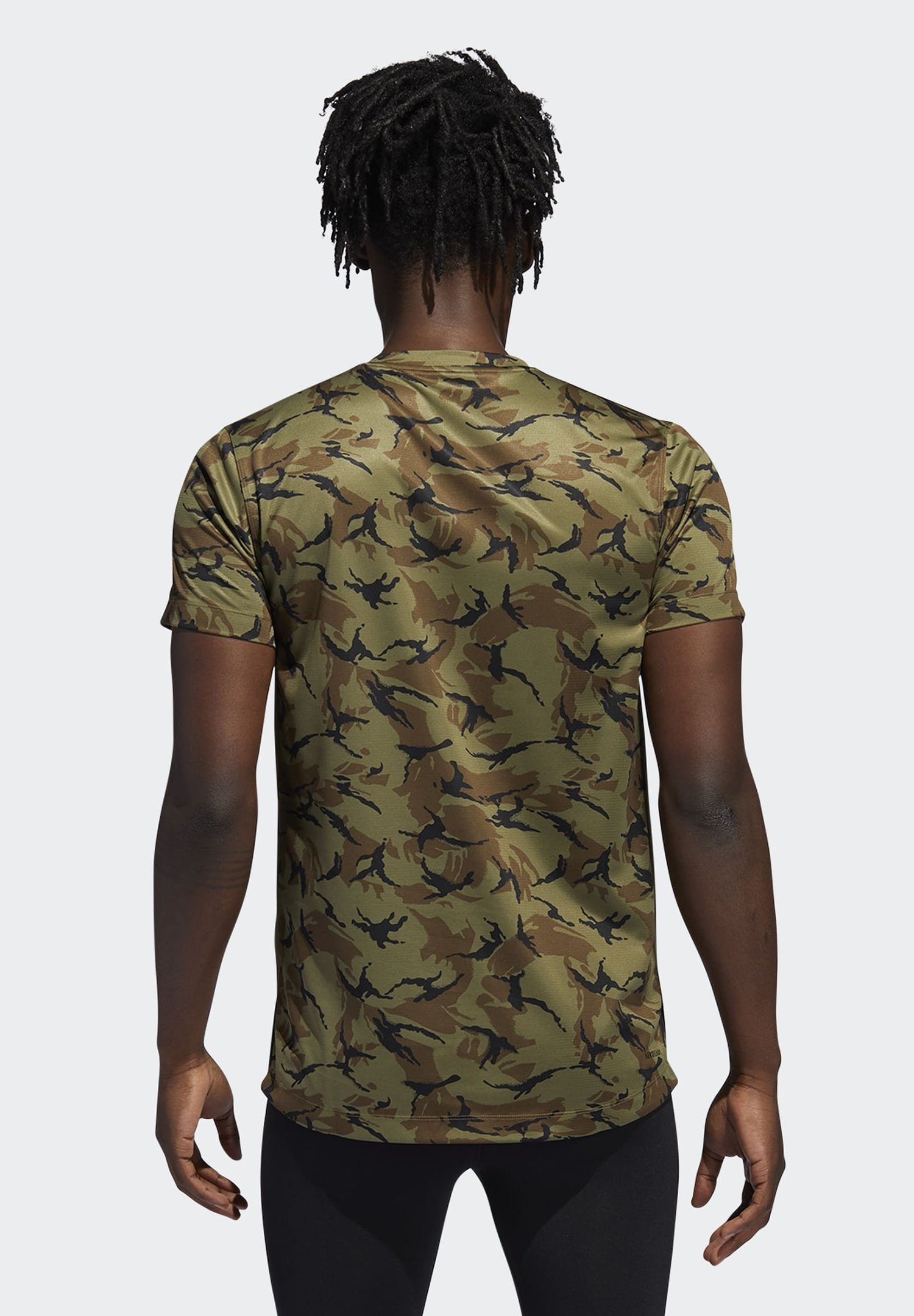 adidas Performance CAMO - T-shirt print - green/groen - Zalando.nl