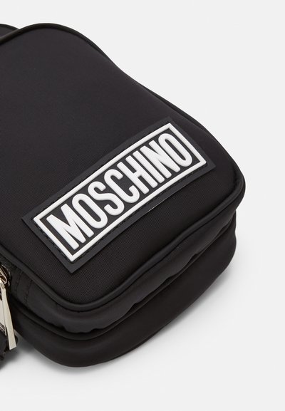 MOSCHINO LABEL UNISEX - Mala a tiracolo - fantasy black