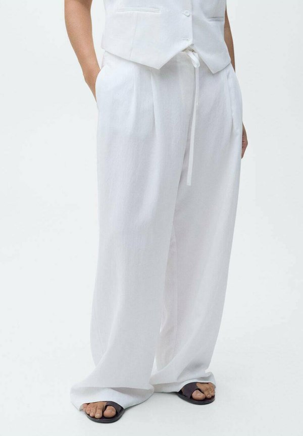 BONNIE - Trousers - blanc3
