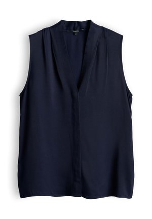 someday., SLIM FIT FLOWY - Bluse - true navy