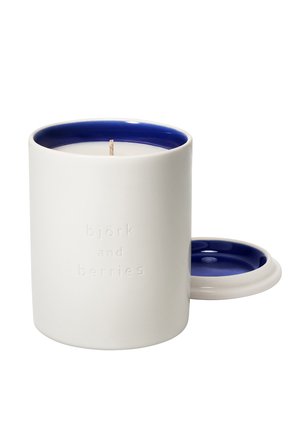 BJ�RK & BERRIES KERZEN MIDVINTERNATT SCENTED CANDLE - Duftkerze - transparent