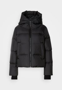 WITH SIDE SLITS - Dunjakke - black